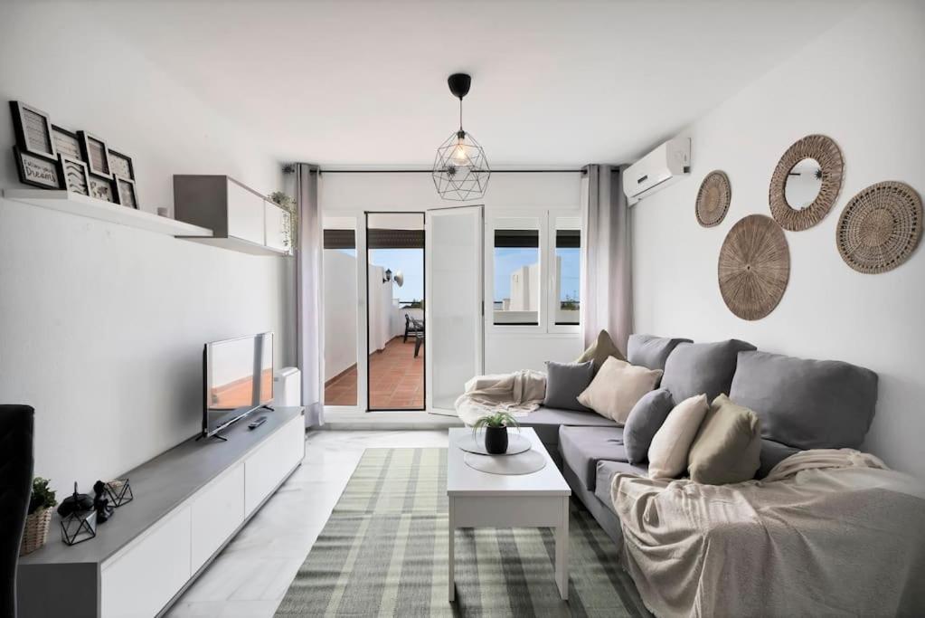 Duplex Con Vistas Al Mar, Piscina Y Gimnasio - Las Abejeras 226 Estepona Zewnętrze zdjęcie